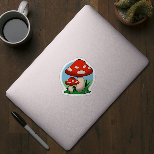 Mushrooms by Firestorm Fox